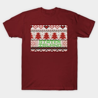 Staten Island ugly Christmas sweater T-Shirt